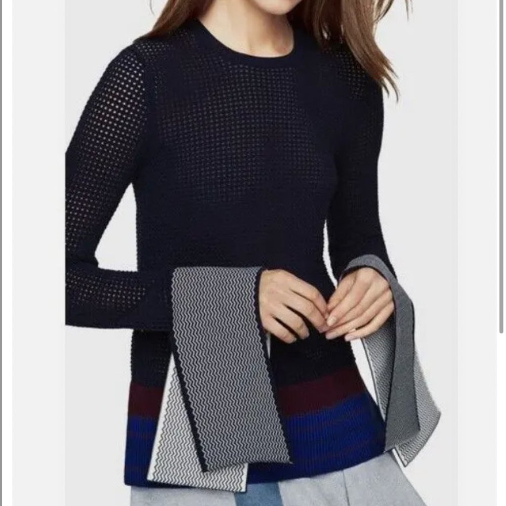 BCBG MAXA AZRIA Runway Cosette Jumper